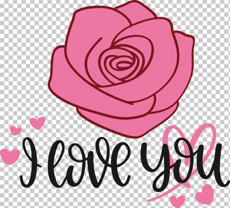 I Love You Valentine Valentines Day PNG, Clipart, Cut Flowers, Floral Design, Garden Roses, I Love You, Petal Free PNG Download