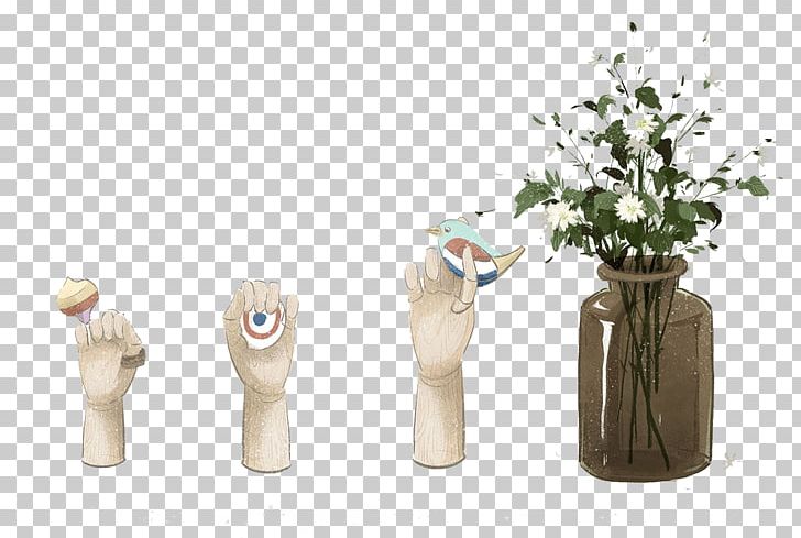 Creativity Vase PNG, Clipart, Animation, Cartoon, Cartoon Design, Creative Design, Creative Hand Free PNG Download