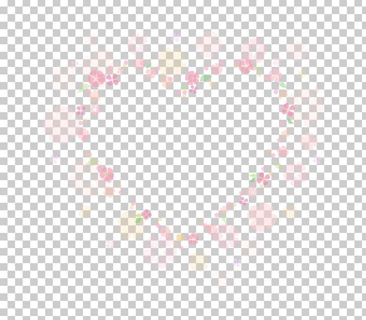 Flower Heart Frame Light Pink. PNG, Clipart, Circle, Color, Computer, Computer Font, Computer Wallpaper Free PNG Download