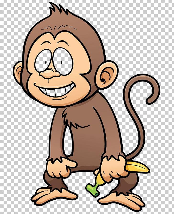 Monkey Stock Illustration Illustration PNG, Clipart, Animals, Banana, Banana Leaf, Banana Leaves, Banana Tree Free PNG Download