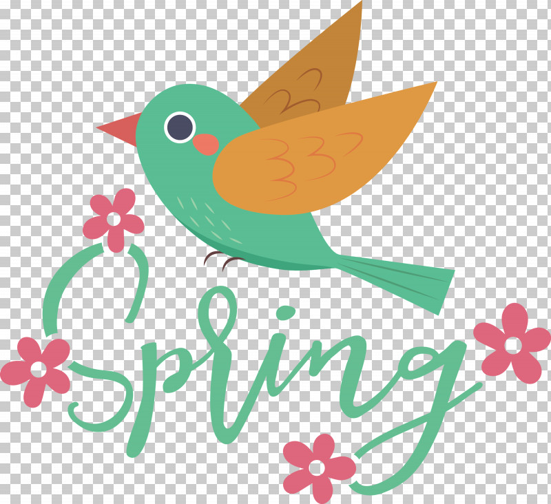 Spring Bird PNG, Clipart, Beak, Bird, Birds, Cartoon, Logo Free PNG Download