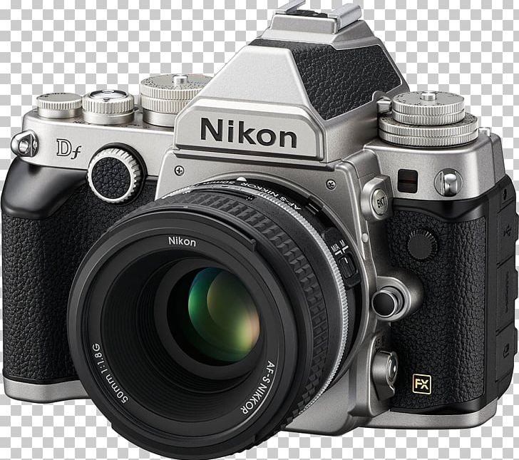 Nikon Df Full-frame Digital SLR Nikon AF Nikkor 50 Mm F/1.8D PNG, Clipart, Camera, Camera Accessory, Camera Lens, Cameras Optics, Kit Free PNG Download