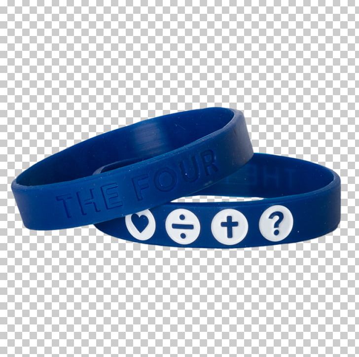 Wristband Bracelet Blue Magenta What Would Jesus Do? PNG, Clipart, Beige, Blue, Bracelet, Cobalt Blue, Faith Free PNG Download