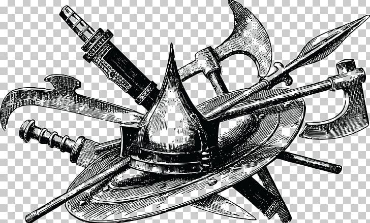 Weapon Gun Drawing PNG, Clipart, Angle, Arm, Artwork, Battle Axe, Black And White Free PNG Download