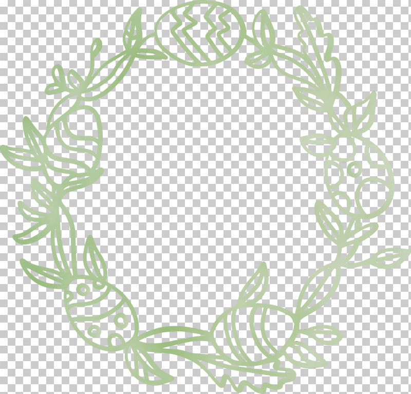 Floral Design PNG, Clipart, Easter Day Frame, Easter Egg Frame, Floral Design, Flower, Leaf Free PNG Download