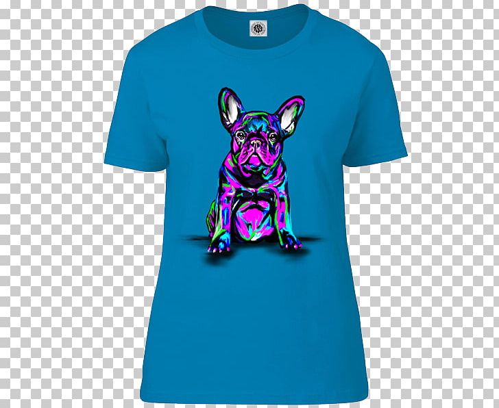 T-shirt French Bulldog Puppy Hoodie PNG, Clipart, Active Shirt, Blue, Bluza, Bulldog, Clothing Free PNG Download