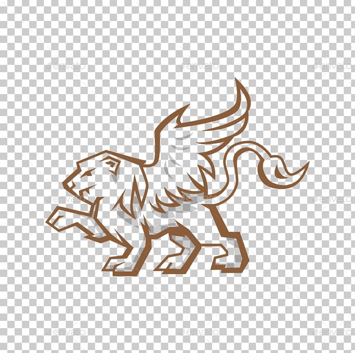 Griffin Logo Symbol PNG, Clipart, Art, Big Cats, Black And White, Brand, Carnivoran Free PNG Download