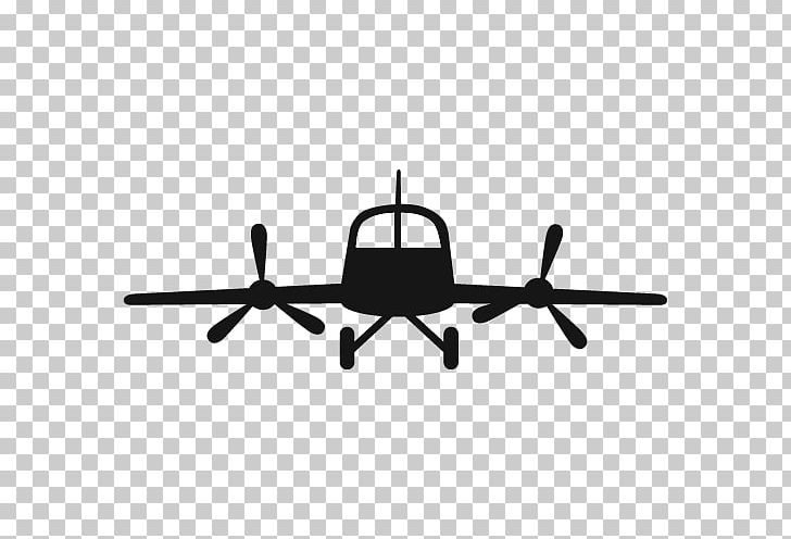 Propeller Airplane Helicopter Rotor Aviation PNG, Clipart, Aircraft, Airplane, Air Travel, Aviation, Black And White Free PNG Download