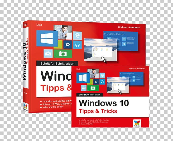 Windows 10 Microsoft Windows Paperback Book Text PNG, Clipart, Advertising, Blick, Book, Brand, Color Free PNG Download