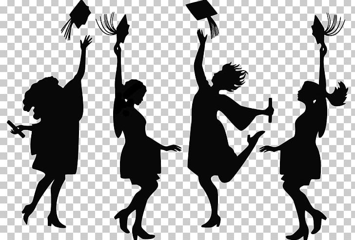 Graduation Ceremony Silhouette Graduate University PNG, Clipart, Academic Degree, Animals, Bla, Graduate University, Graduation Ceremony Free PNG Download