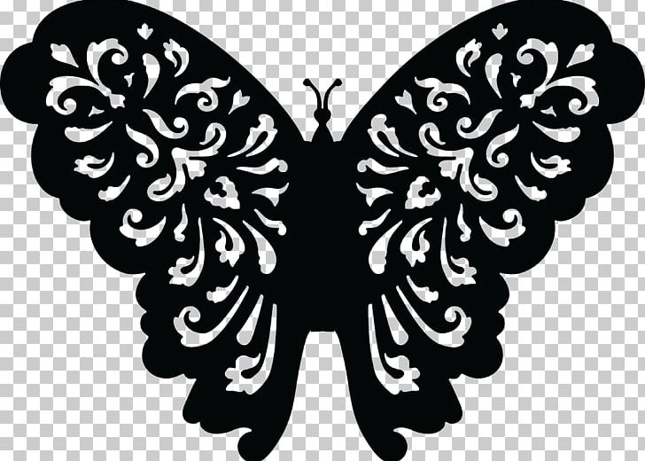 Butterfly Black And White PNG, Clipart, Arthropod, Black And White, Brush Footed Butterfly, Butterfly, Cdr Free PNG Download