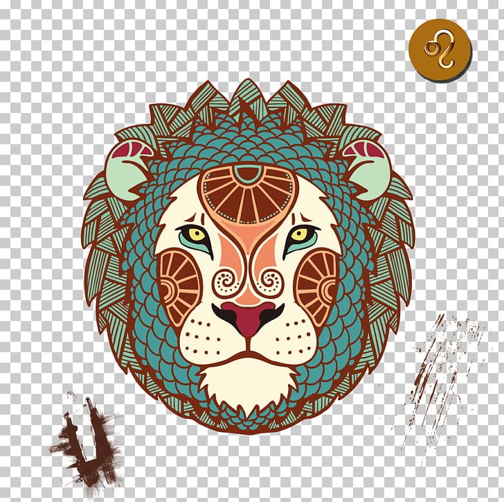 Astrological Sign Zodiac Leo Horoscope Astrology PNG, Clipart, Animals, Aries, Ascendant, Balloon Cartoon, Big Cats Free PNG Download