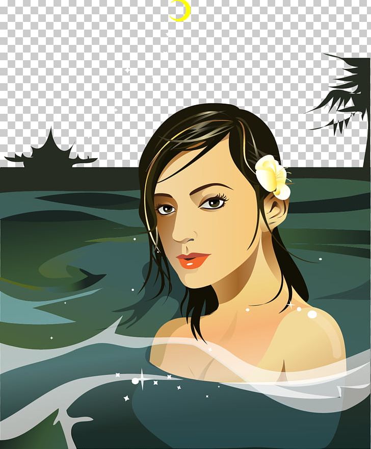 Spa Bathing Sauna PNG, Clipart, Art, Bath, Bathing, Beautiful, Beautiful Girl Free PNG Download