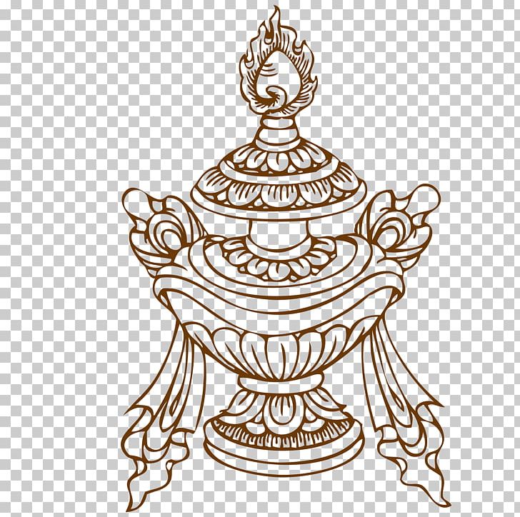 Tibetan Buddhism Bottle Thangka Ashtamangala PNG, Clipart, Chinese Style, Explosion Effect Material, Faith, Gautama Buddha, Happy Birthday Vector Images Free PNG Download