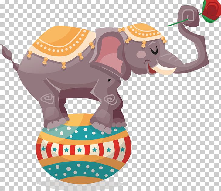 Circus Elephant Illustration PNG, Clipart, Animals, Baby Elephant, Blanket, Cartoon, Chair Free PNG Download