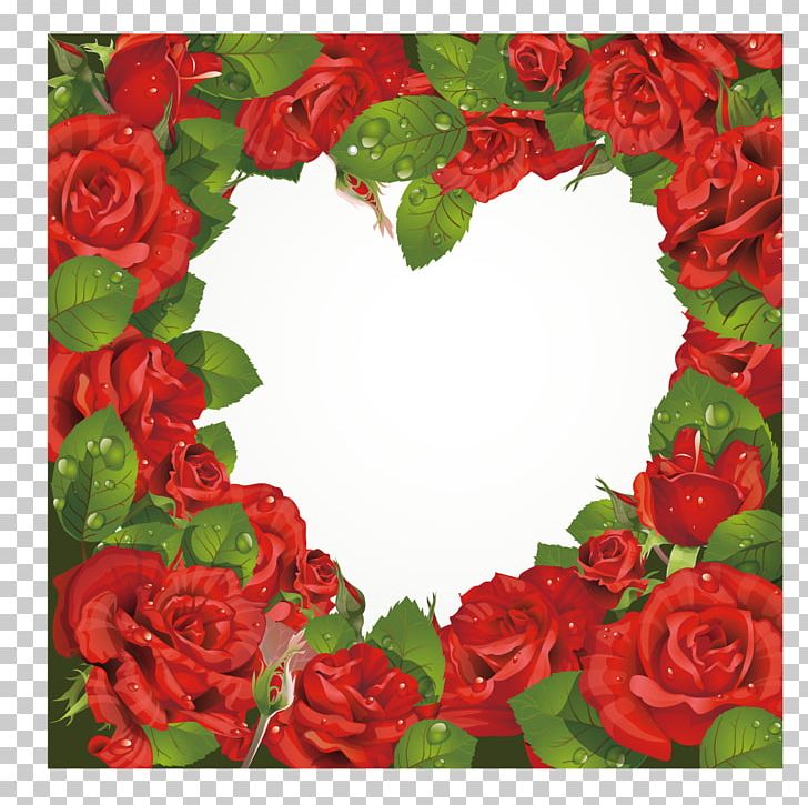 Valentine's Day Rose Red PNG, Clipart, Artificial Flower, Border Frame, Cartoon, Cut Flowers, Decorative Box Free PNG Download