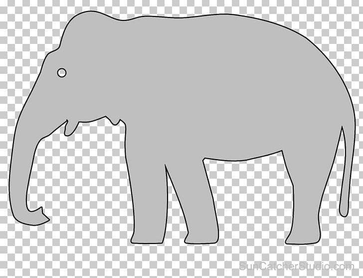 Indian Elephant African Elephant Cattle Wildlife Mammal PNG, Clipart, Animal, Black And White, Carnivora, Carnivoran, Cartoon Free PNG Download