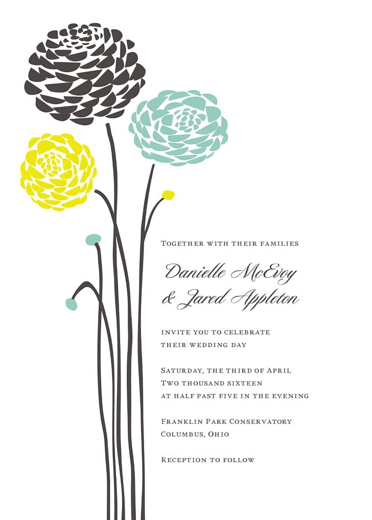 Wedding Invitation Dahlia Flower RSVP PNG, Clipart, Baby Shower, Birthday, Branch, Color, Convite Free PNG Download