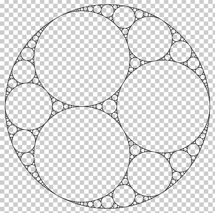 Apollonian Gasket Apollonian Sphere Packing Fractal Packing Problems Circle PNG, Clipart, Apollonian Gasket, Apollonian Sphere Packing, Area, Auto Part, Black And White Free PNG Download