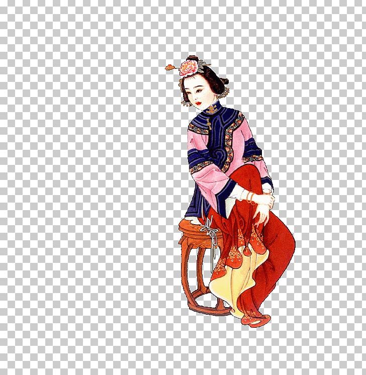 Costume Design Lin Daiyu Gongbi Dream Of The Red Chamber Tang Dynasty PNG, Clipart, Art, Costume, Costume Design, Drawing, Dream Of The Red Chamber Free PNG Download