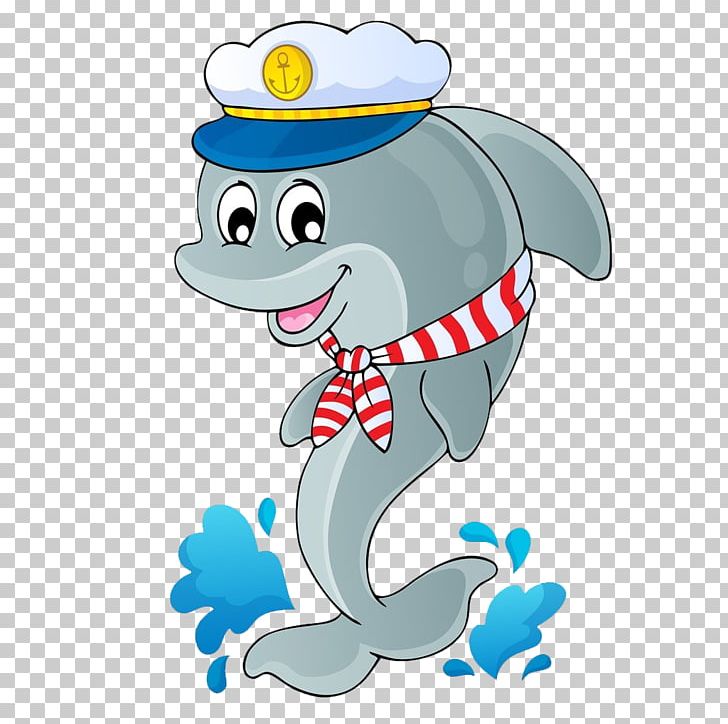Dolphin Sailor PNG, Clipart, Animals, Cartoon, Cartoon Dolphins, Cute Dolphin, Dolphins Free PNG Download