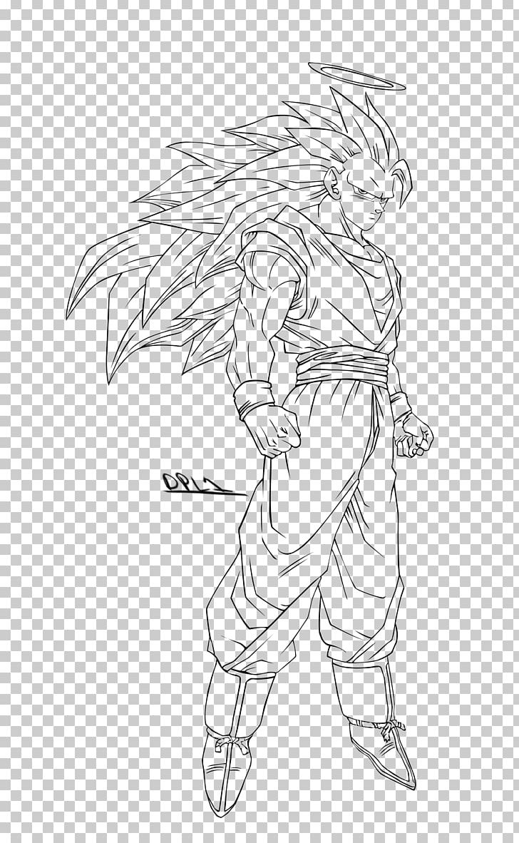 Goku Vegeta Gohan Trunks Super Saiya PNG, Clipart, Anime, Arm, Artwork, Black And White, Cartoon Free PNG Download