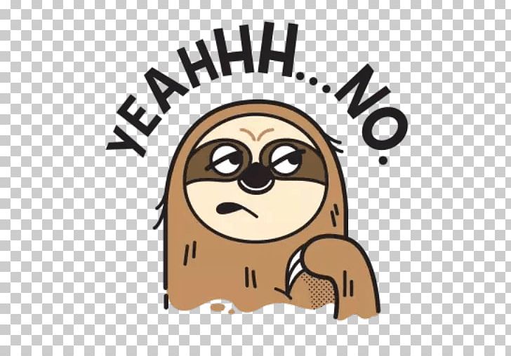 Sticker Messaging Apps Telegram Sloth Google Allo PNG, Clipart, Carnivoran, Cartoon, Envelope, Facial Expression, Fictional Character Free PNG Download