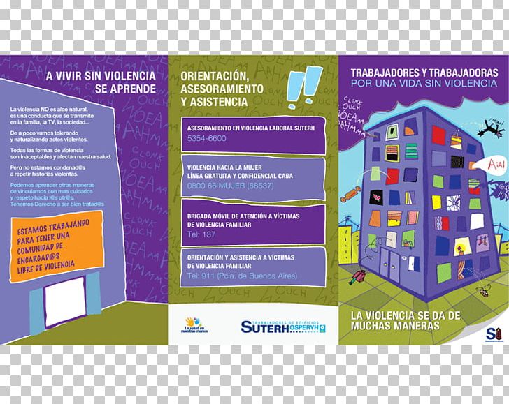 Tríptic Domestic Violence Brochure Laborer PNG, Clipart, Brochure, Communication, Diagram, Domestic Violence, Flyer Design Free PNG Download