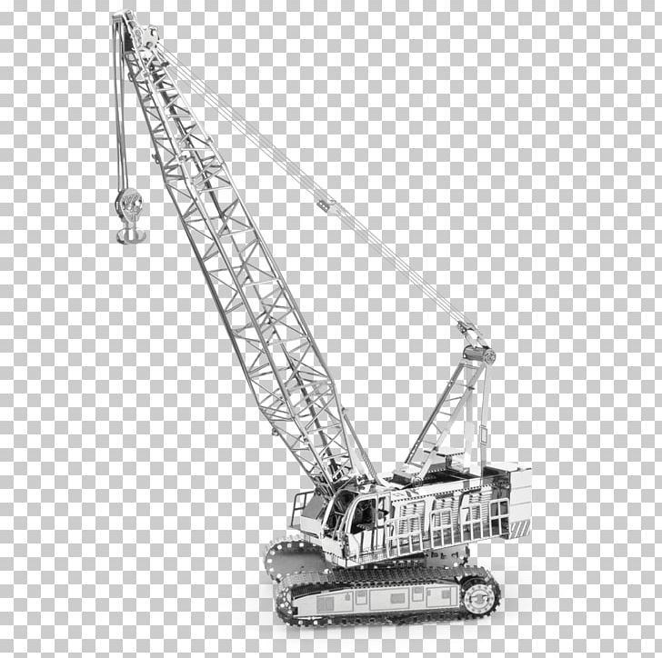 Crane Die-cast Toy クローラークレーン Plastic Model PNG, Clipart, Architectural Engineering, Black And White, Construction Equipment, Continuous Track, Crane Free PNG Download