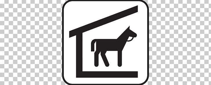 trail horse clipart