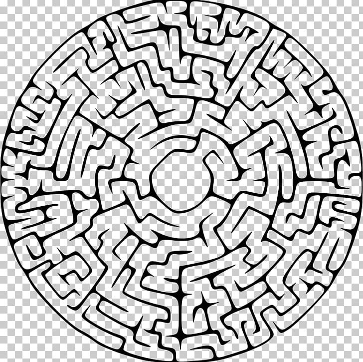 Jigsaw Puzzles MAZE: Solve The World's Most Challenging Puzzle PNG, Clipart, Area, Black And White, Brain Teaser, Circle, Computer Icons Free PNG Download