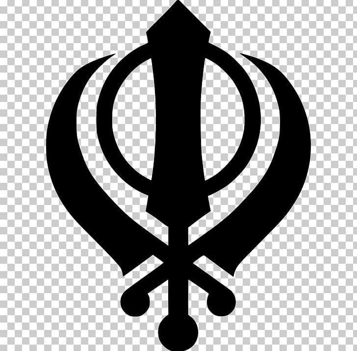 Khanda Sikhism Religious Symbol Nishan Sahib PNG, Clipart, Anand Karaj, Black And White, Chakram, Culture, Golden Temple Free PNG Download