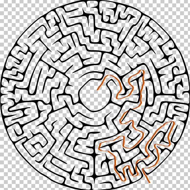 MAZE: Solve The World's Most Challenging Puzzle PNG, Clipart, Area, Black And White, Brain Teaser, Circle, Circular Free PNG Download
