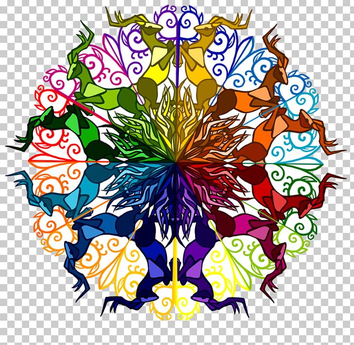 Floral Design Color Wheel Color Theory Graphic Design Png Clipart