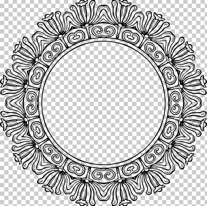 Frames Line Art PNG, Clipart, Area, Black And White, Circle, Computer Icons, Decorative Arts Free PNG Download