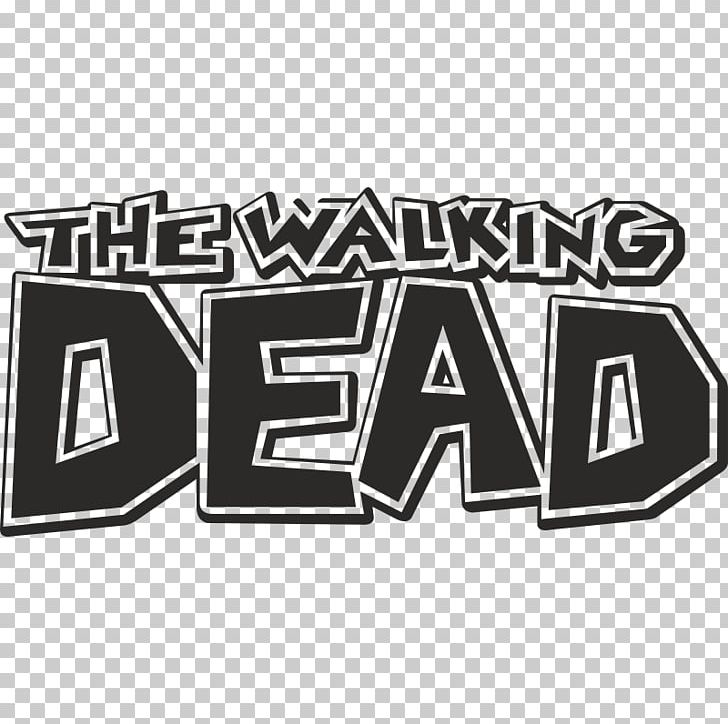 The Walking Dead Logo Decal Negan Rick Grimes PNG, Clipart, Angle, Area, Black, Black And White, Brand Free PNG Download