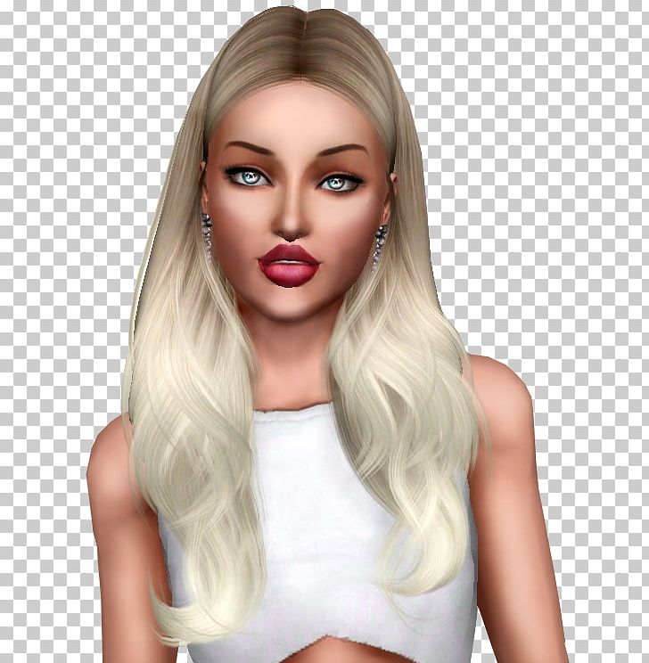 The Sims 4 Blond Miss World Hair Coloring PNG, Clipart, Beauty, Blond, Brown Hair, Cheek, Chin Free PNG Download