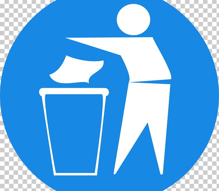Waste Container Sign PNG, Clipart, Area, Blue, Brand, Circle, Human Behavior Free PNG Download