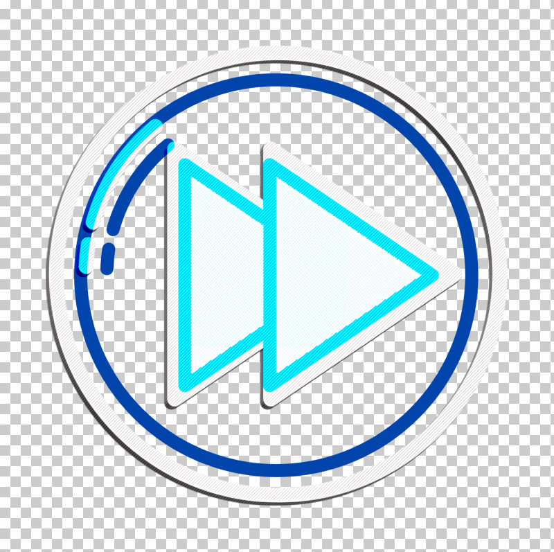 Forward Icon UI Icon PNG, Clipart, Circle, Electric Blue, Forward Icon, Line, Logo Free PNG Download