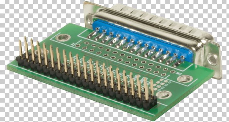 Microcontroller D-subminiature Electrical Connector Parallel Port Electronics PNG, Clipart, Adapter, Computer Hardware, Dsubminiature, Electrical Connector, Electronic Component Free PNG Download