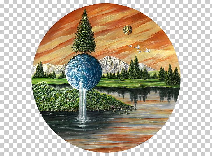 Earth Painting Planet PNG, Clipart, Art, Christmas, Christmas Ornament, Com, Dishware Free PNG Download