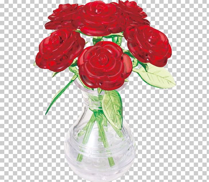 Jigsaw Puzzles 3D-Puzzle Rose Three-dimensional Space PNG, Clipart, Artificial Flower, Cut Flowers, Dimension, Floral Design, Floristry Free PNG Download