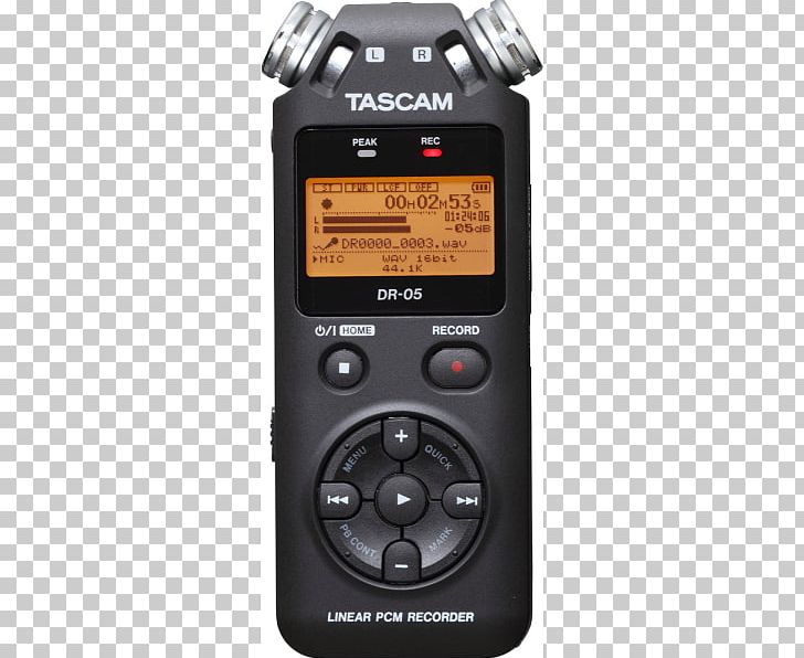 Microphone Digital Audio Tascam DR-05 Tascam DR-40 PNG, Clipart, Camera Accessory, Digital Audio, Electronics, Electronics Accessory, Hardware Free PNG Download
