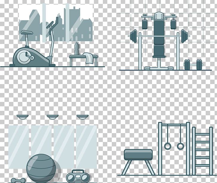 Fitness Centre Interior Design Services Bodybuilding Illustration PNG, Clipart, Angle, Christmas Ornaments, Creative Background, Fitness, Fitness Centre Free PNG Download
