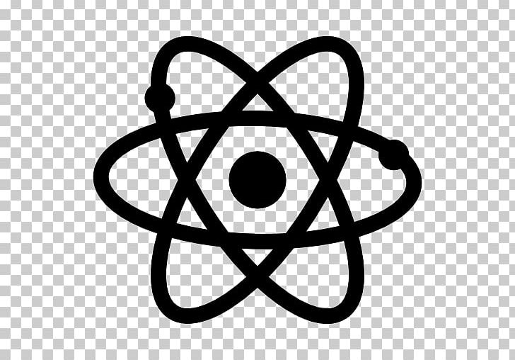 Atom Computer Icons PNG, Clipart, Area, Atom, Atomic Nucleus, Atomic Physics, Black And White Free PNG Download