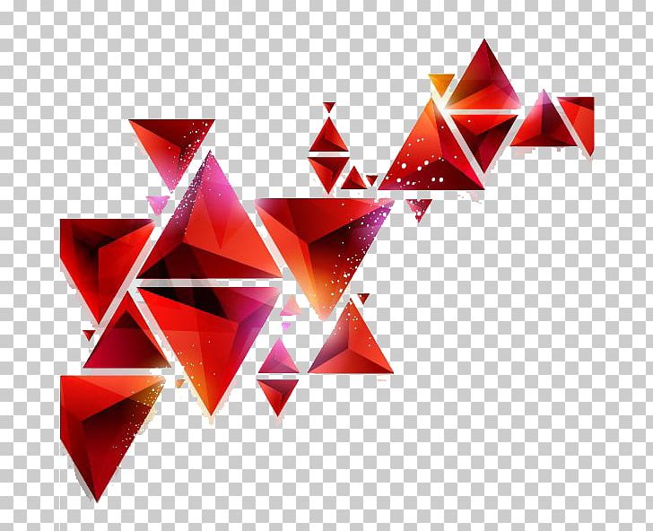 Geometry Abstract Art Triangle Geometric Shape PNG, Clipart, Art, Computer Wallpaper, Encapsulated Postscript, Geometric Abstraction, Red Free PNG Download
