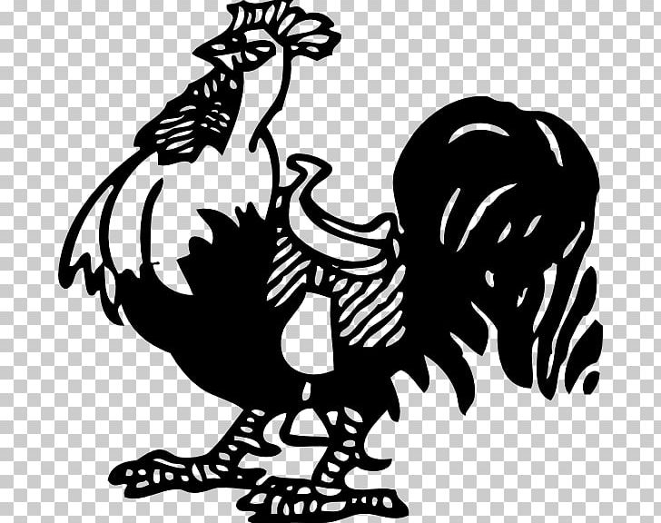 Drawing Rooster PNG, Clipart, Art, Artwork, Beak, Bird, Black And White Free PNG Download