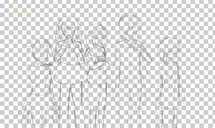 Figure Drawing Line Art Cartoon Sketch PNG, Clipart, Anime, Arm, Art, Artwork, Black And White Free PNG Download