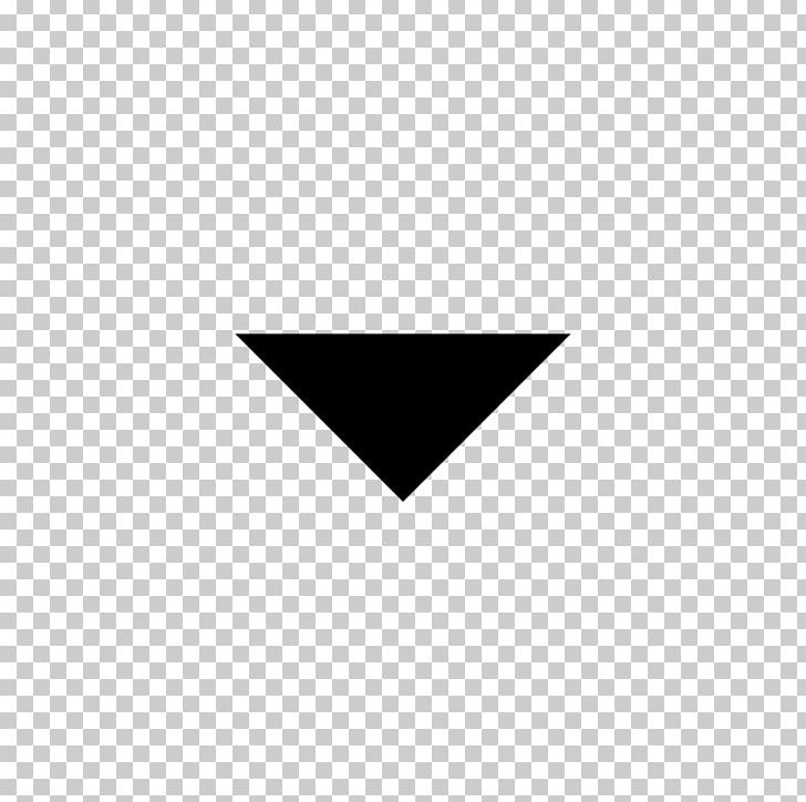 Computer Icons Arrow Drop-down List Triangle PNG, Clipart, Angle, Arrow, Black, Black And White, Brand Free PNG Download