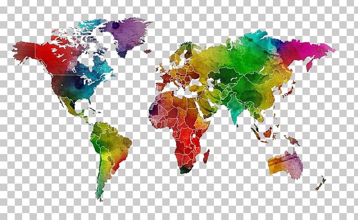 World Map Wall Decal Globe PNG, Clipart, Art, Brazil Features, Canvas, Canvas Print, Curator Free PNG Download